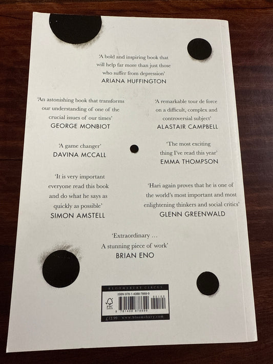Johann Hari Lost Connections back cover
