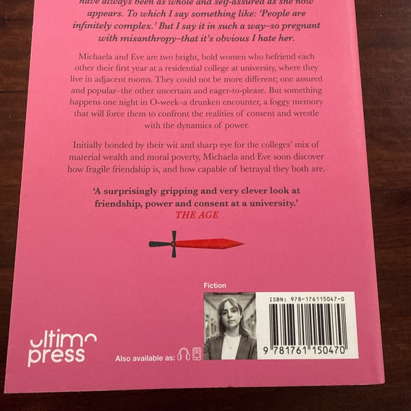 Diana Reid Love & Virtue back cover