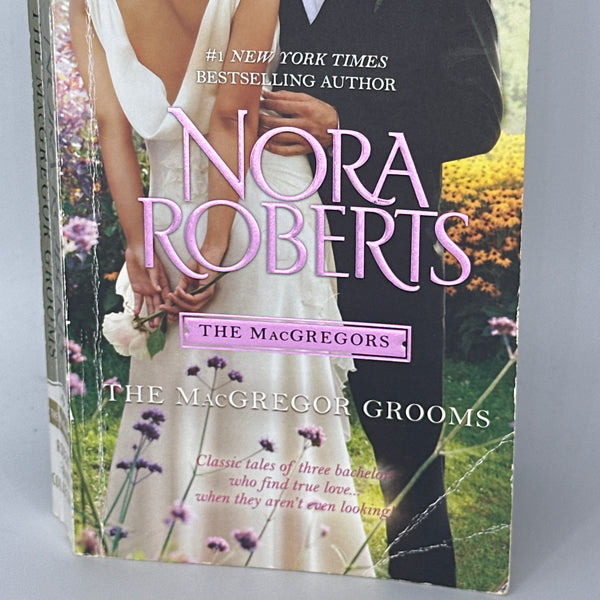 Nora Roberts The MacGregor Grooms  front cover used books