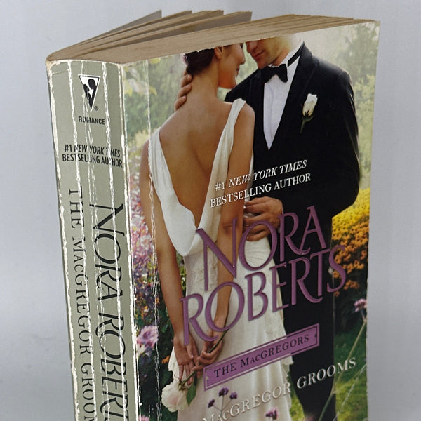 Nora Roberts The MacGregor Grooms  spine used books