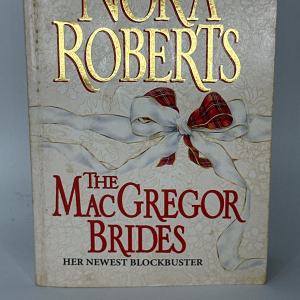 Nora Roberts Macgregor Brides front cover used books