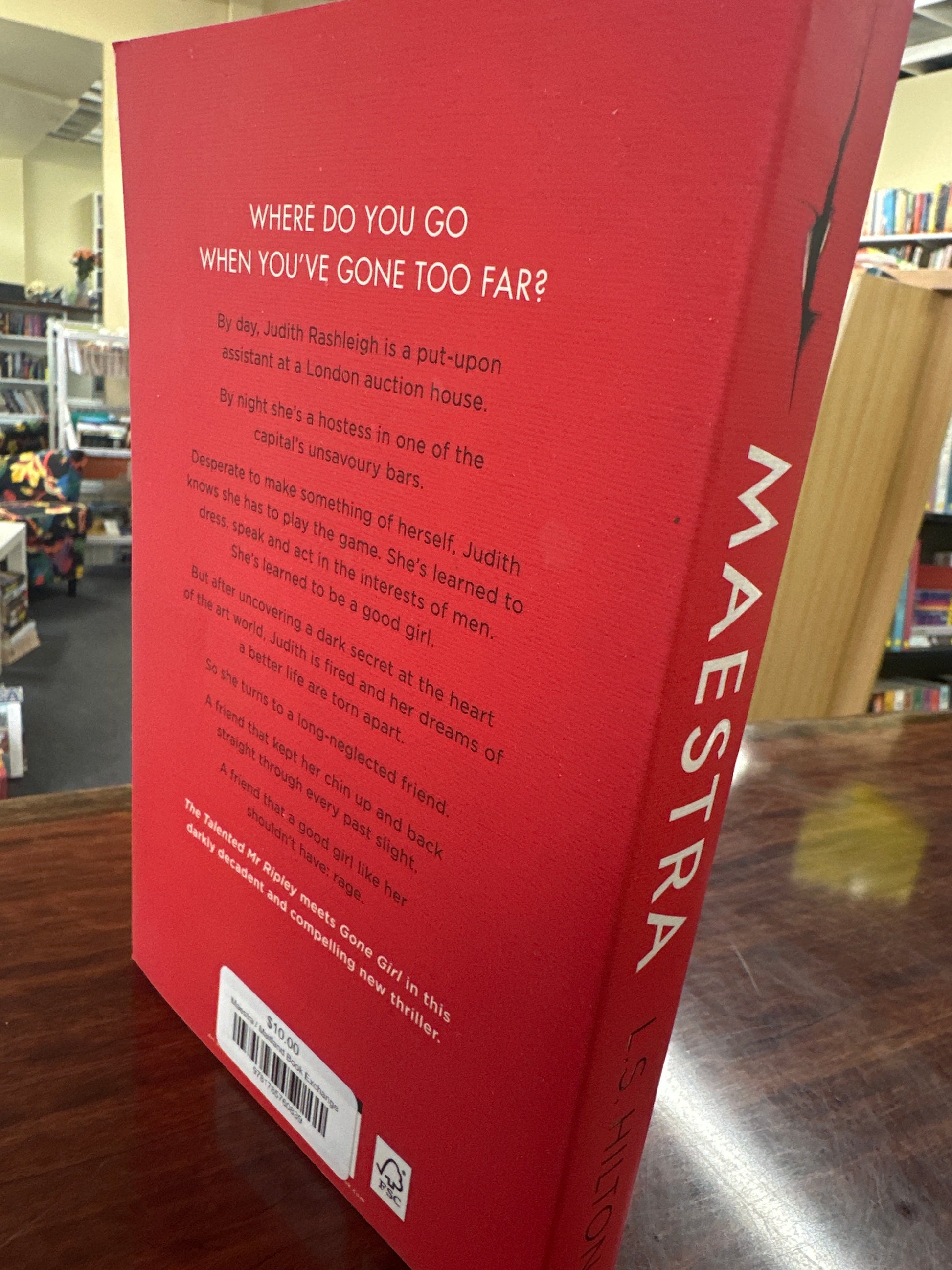 LS Hilton Maestra back cover