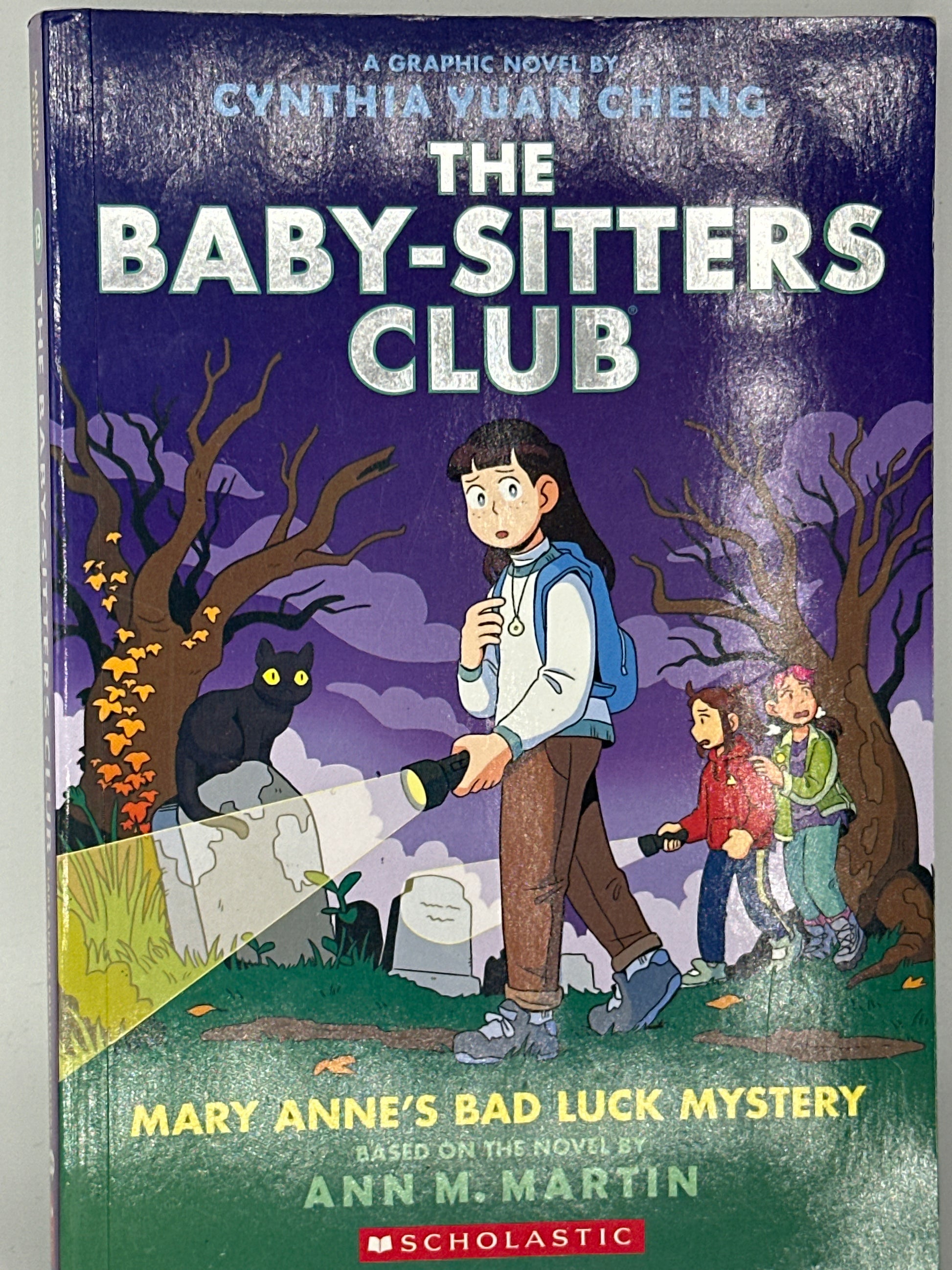 Mary Anne's Bad Luck Mystery: A Graphic Novel (The Baby-Sitters Club #13) (The Baby-Sitters Club Graphix) front cover used books