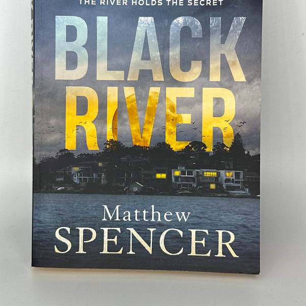 Matthew Spencer Black River actual front cover used books