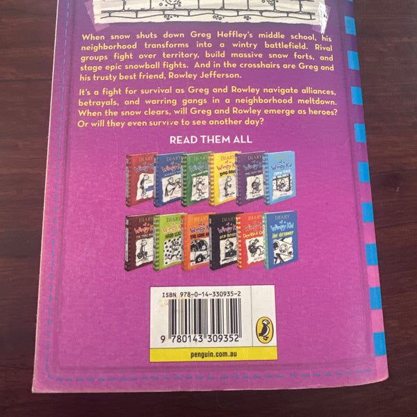 Jeff Kinney The Meltdown: Diary of a Wimpy Kid back cover