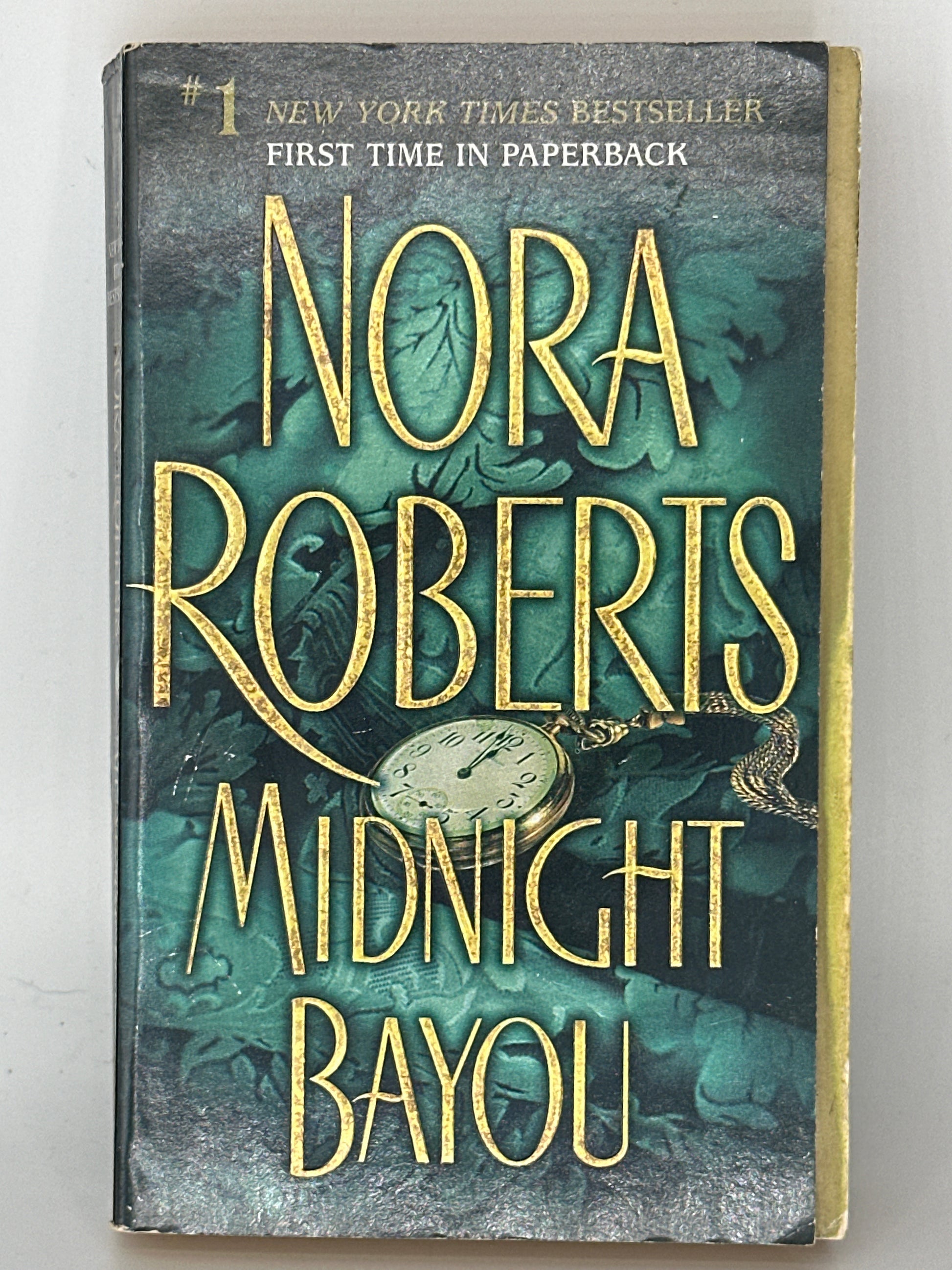 Nora Roberts Midnight Bayou front cover used books