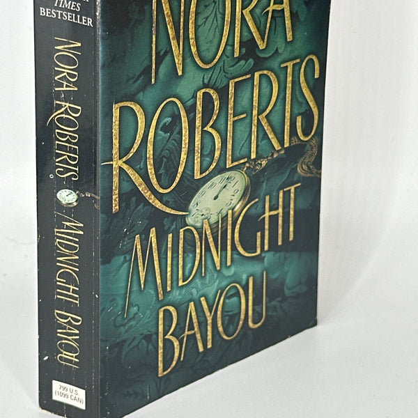 Nora Roberts Midnight Bayou spine used books