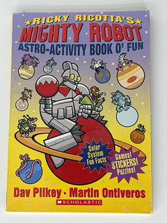 Ricky Ricotta's Mighty Robot Astro-Activity Book O' Fun