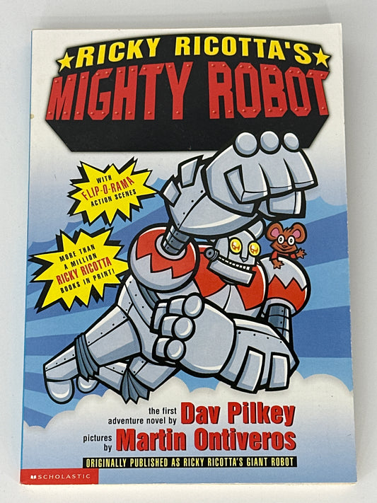 Ricky Ricottas Mighty Robot front cover image