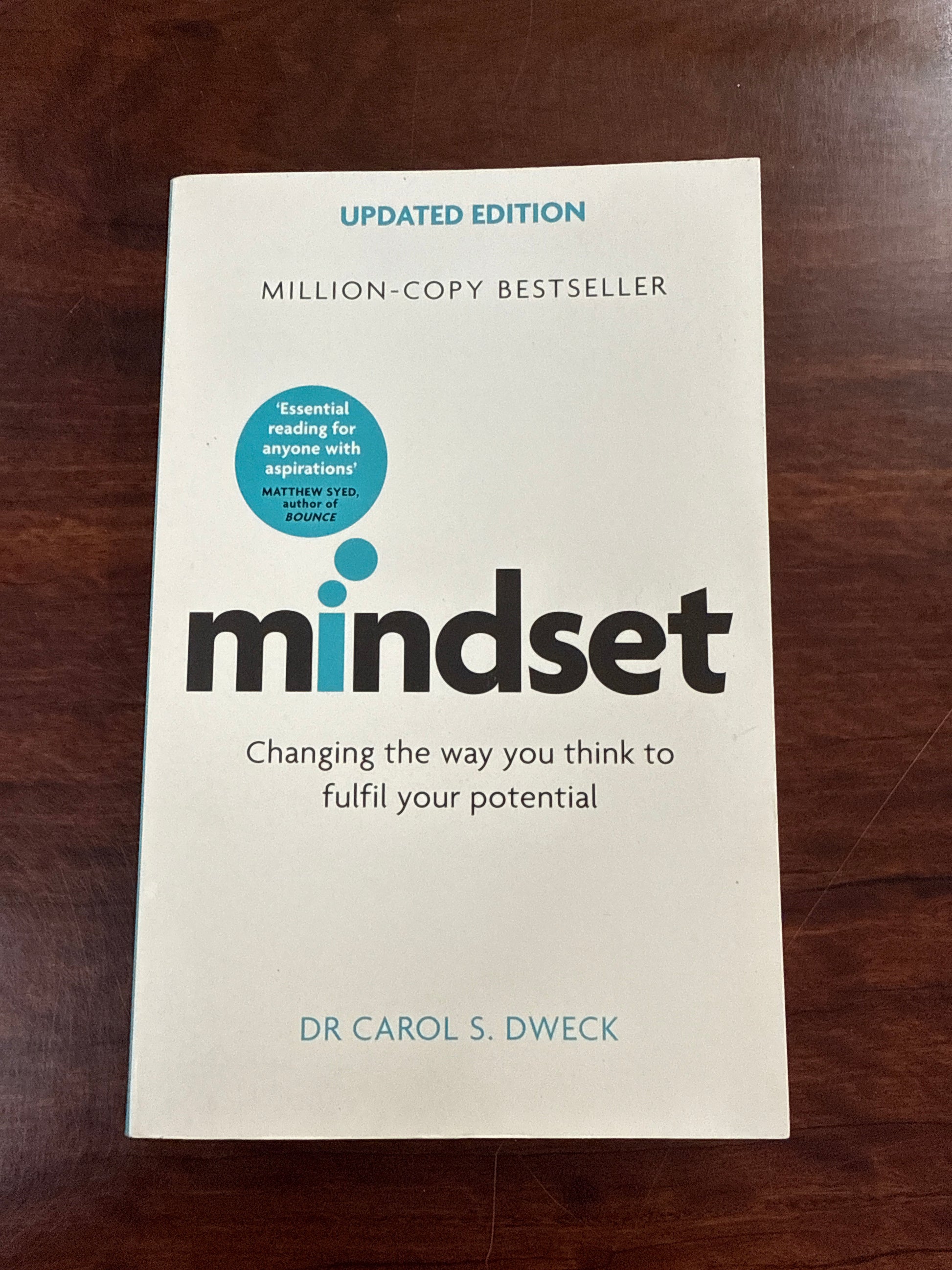 Dr Dweck Mindset front cover