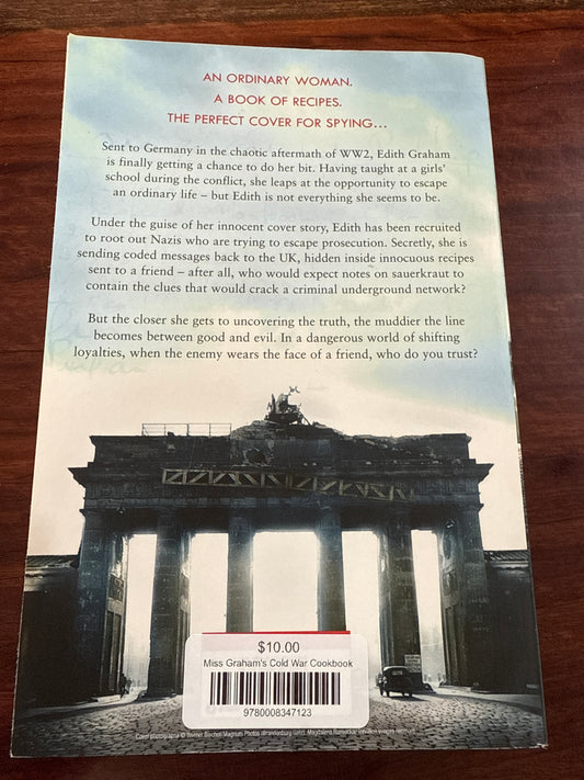 Celia Rees Miss Graham's Cold War Cookbook back cover