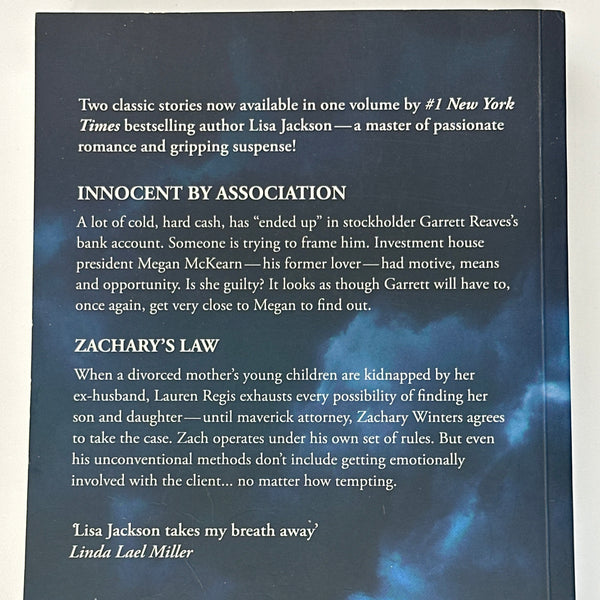 Lisa Jackson Missing back cover image