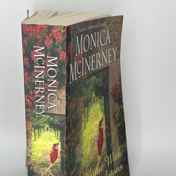 Monica McInerney At Home with the Templetons actual spine used books