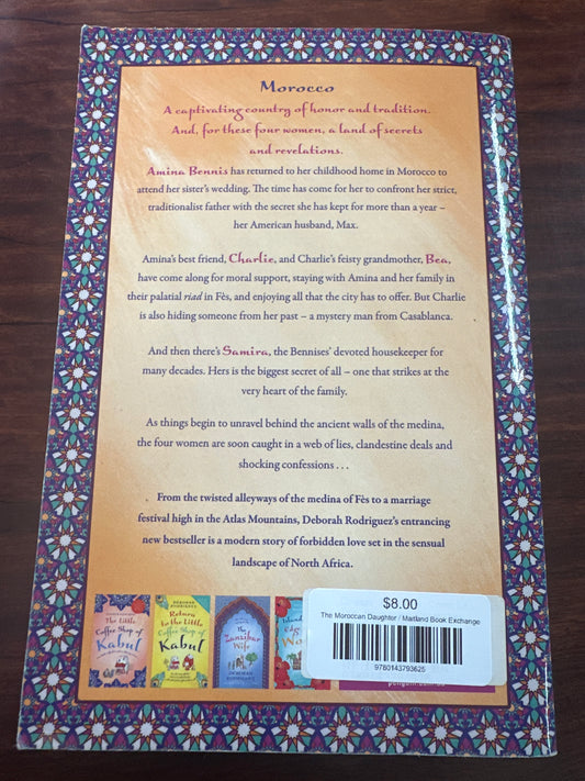 Deborah Rodriguez The Moroccan Daughter back cover image