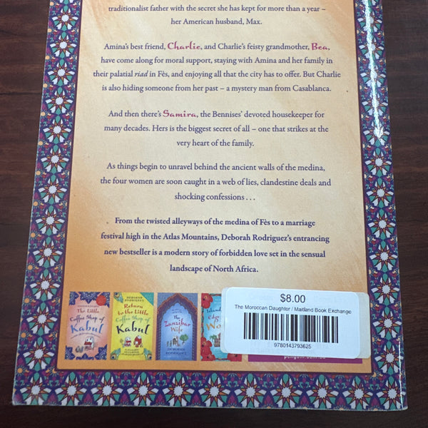 Deborah Rodriguez The Moroccan Daughter back cover image