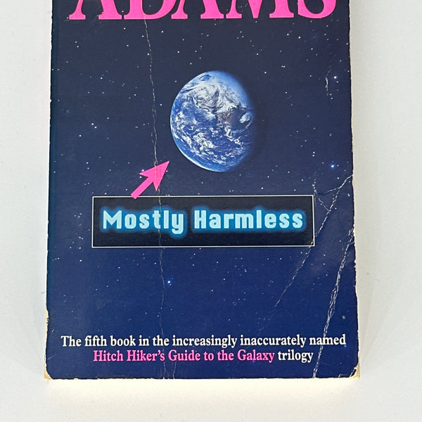 Douglas Adams Mostly Harmless front cover image