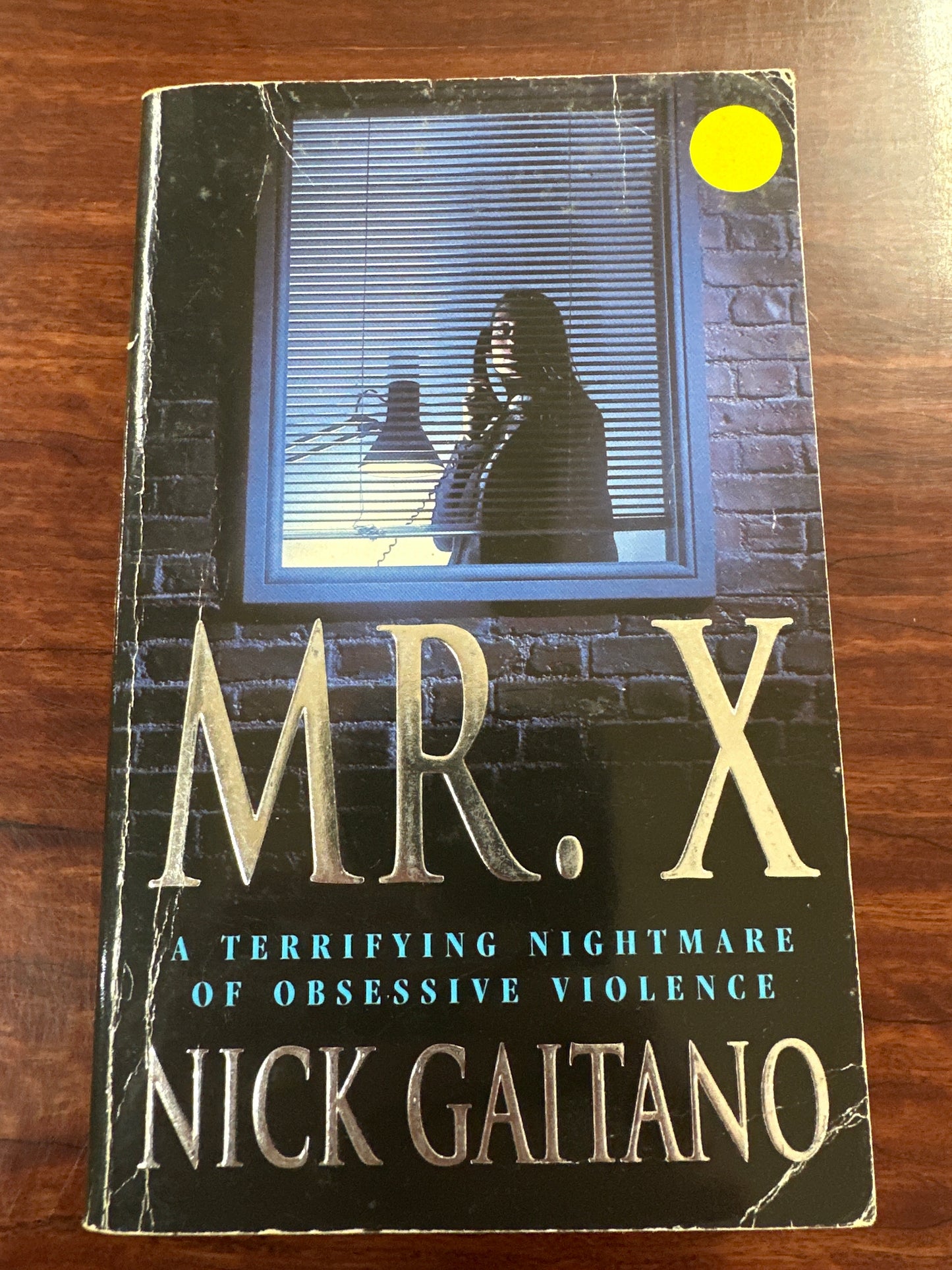 Mr X by Nick Gaitano front cover