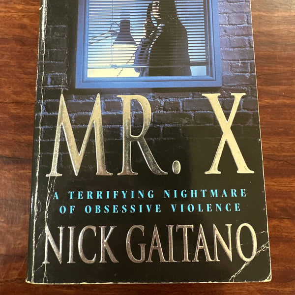 Mr X by Nick Gaitano front cover