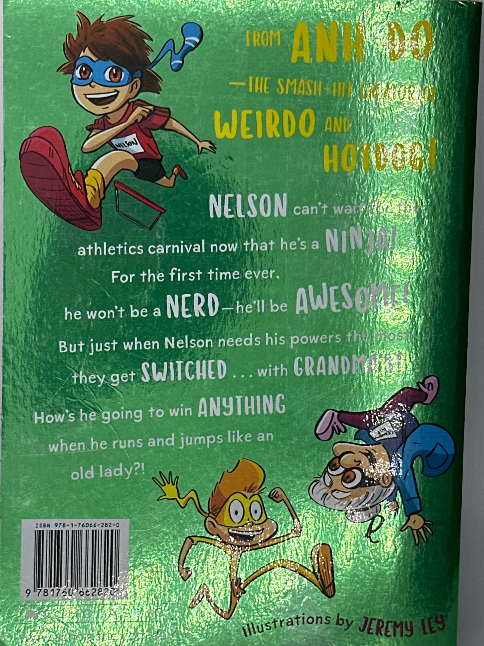 Anh Do Ninja Kid 3: Ninja Switch (Ninja Kid) back cover used books