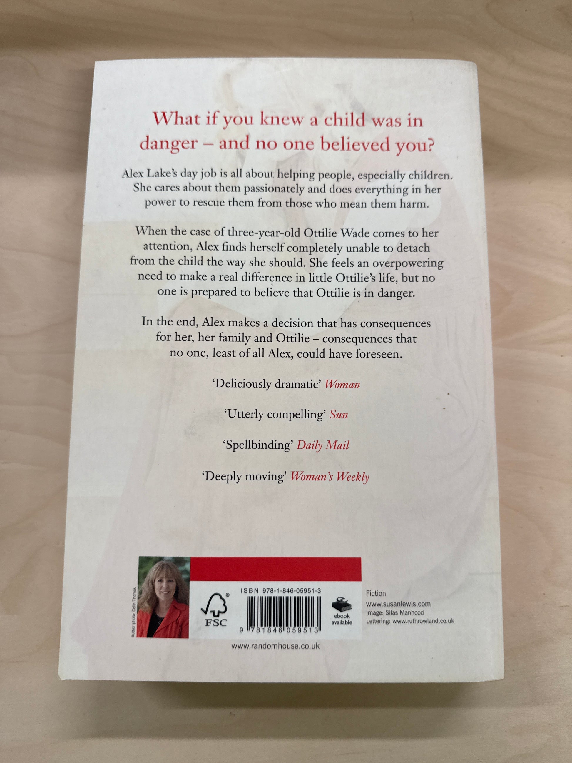 Susan Lewis No Child of Mine back cover
