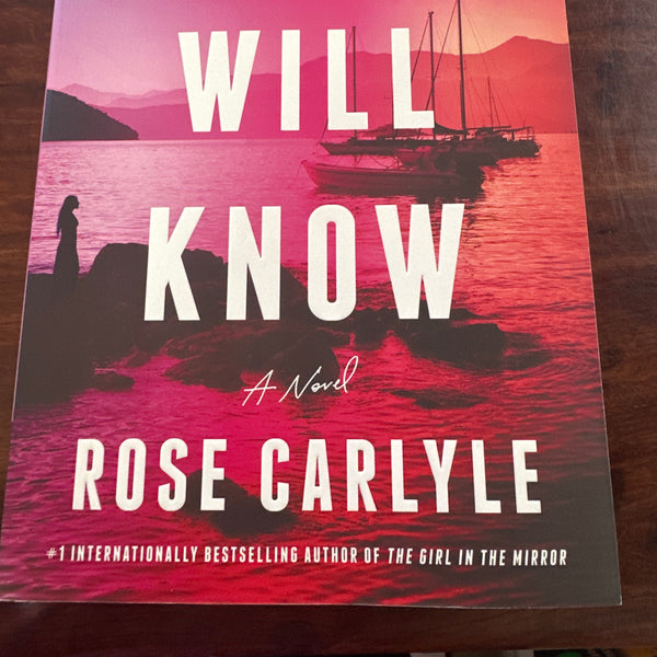 Rose Carlyle No One Will Know front cover