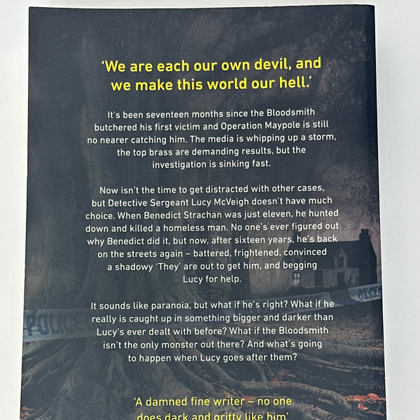 Stuart Macbride No Less the Devil back cover image