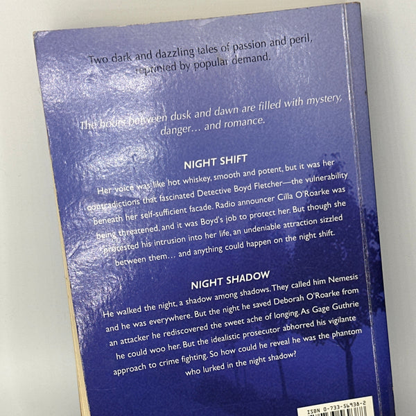 Nora Roberts After Dark actual back cover used books
