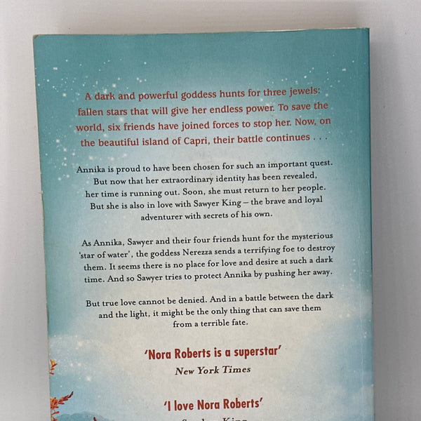 Nora Roberts Bay of Sighs actual back cover used books