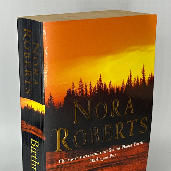 Nora Roberts Birthright actual spine used books