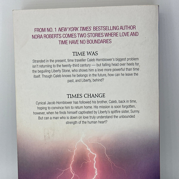 Nora Roberts Boundless actual back cover used books