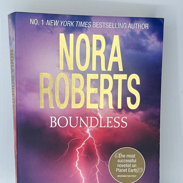 Nora Roberts Boundless actual front cover used books