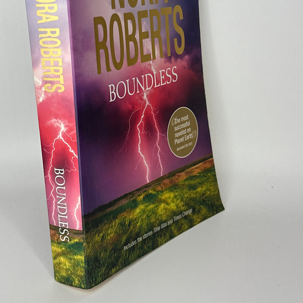 Nora Roberts Boundless actual spine used books