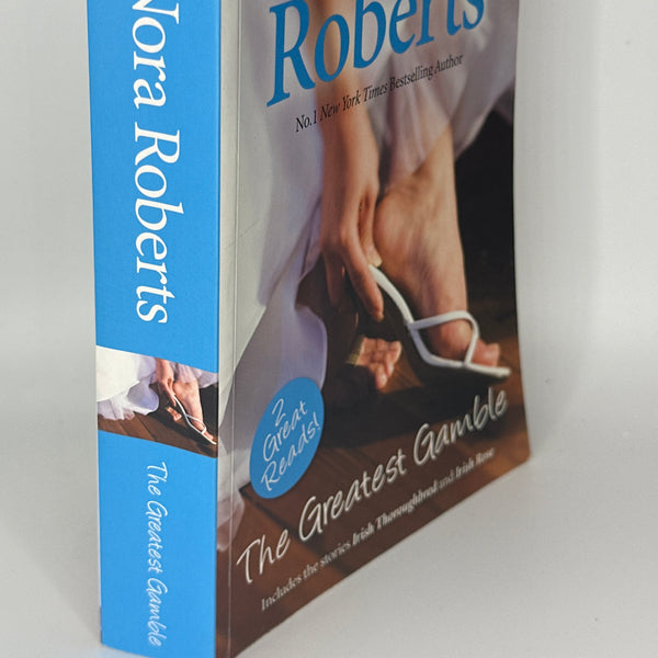Nora Roberts The Greatest Gamble actual front cover used books