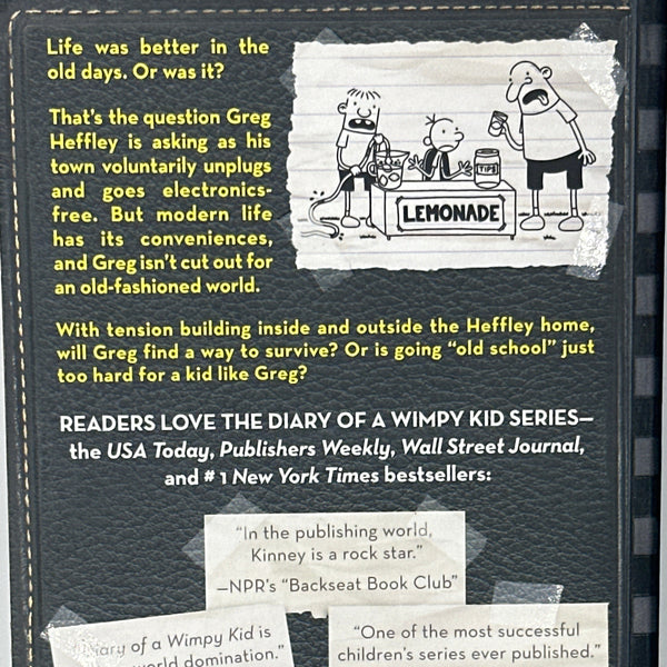 Diary of a Wimpy Kid 10: Old School back cover used books