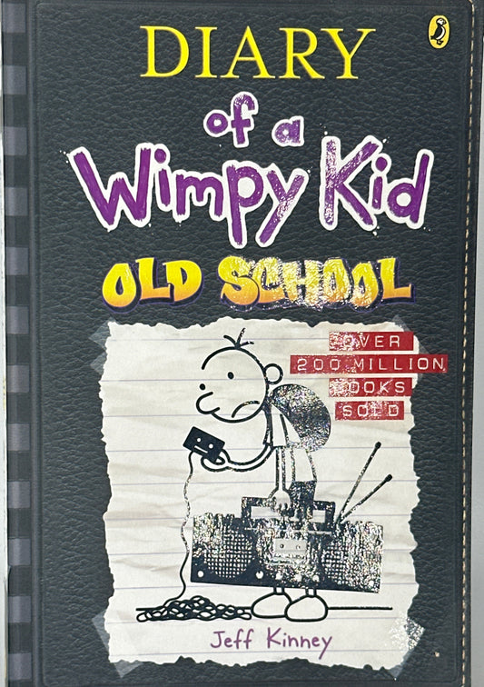 Diary of a Wimpy Kid 10: Old School front cover used books