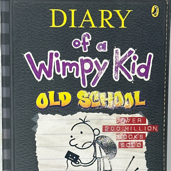 Diary of a Wimpy Kid 10: Old School front cover used books