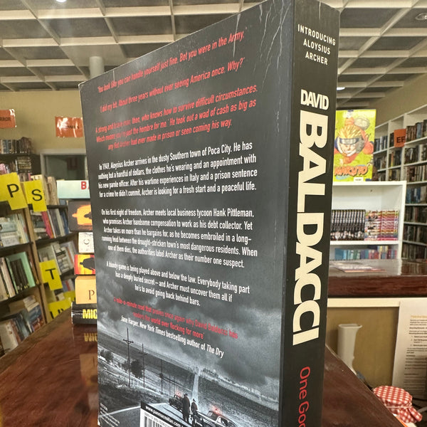 David Baldacci One Good Deed back cover