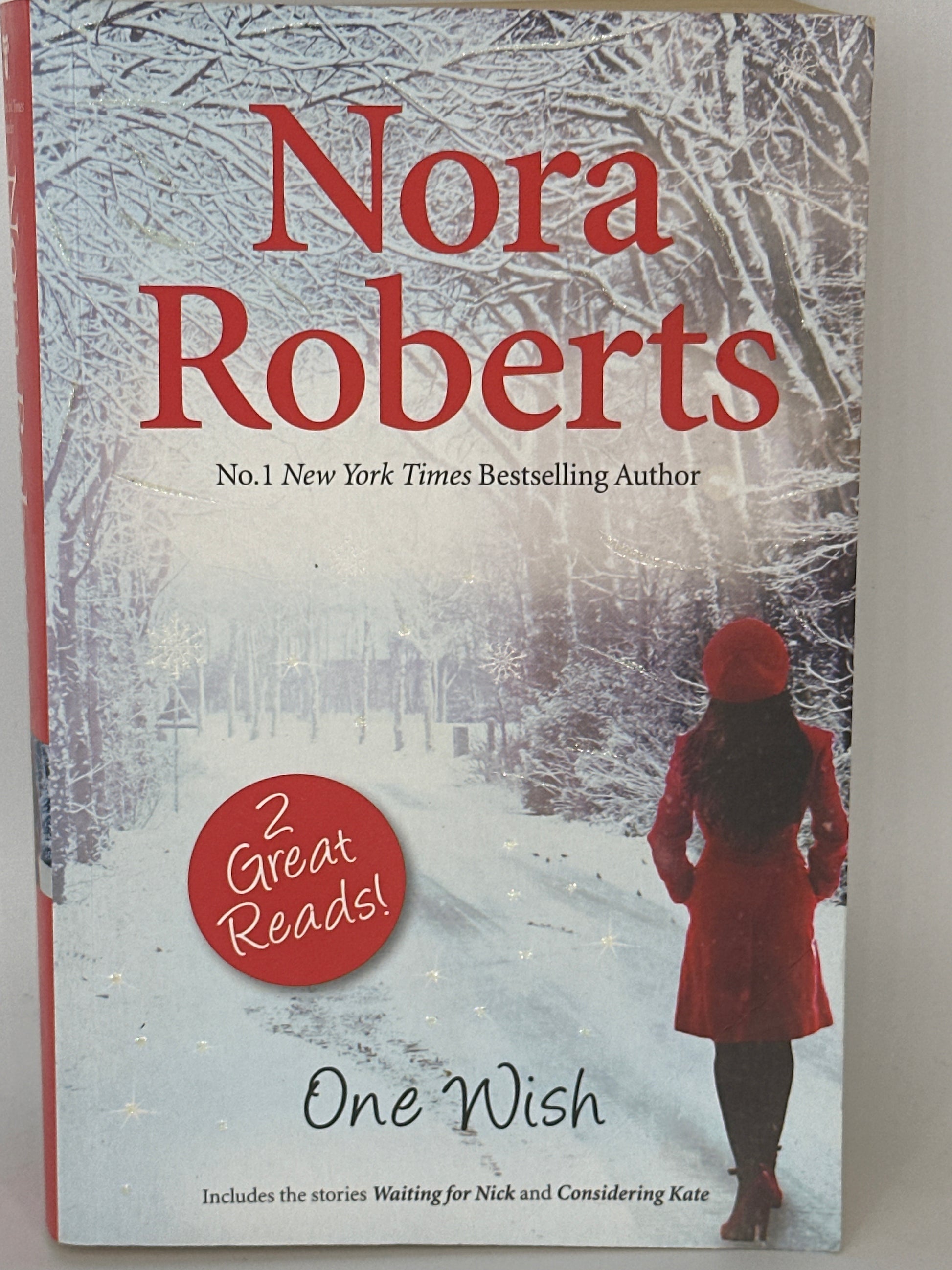 Nora Roberts One Wish front cover used books