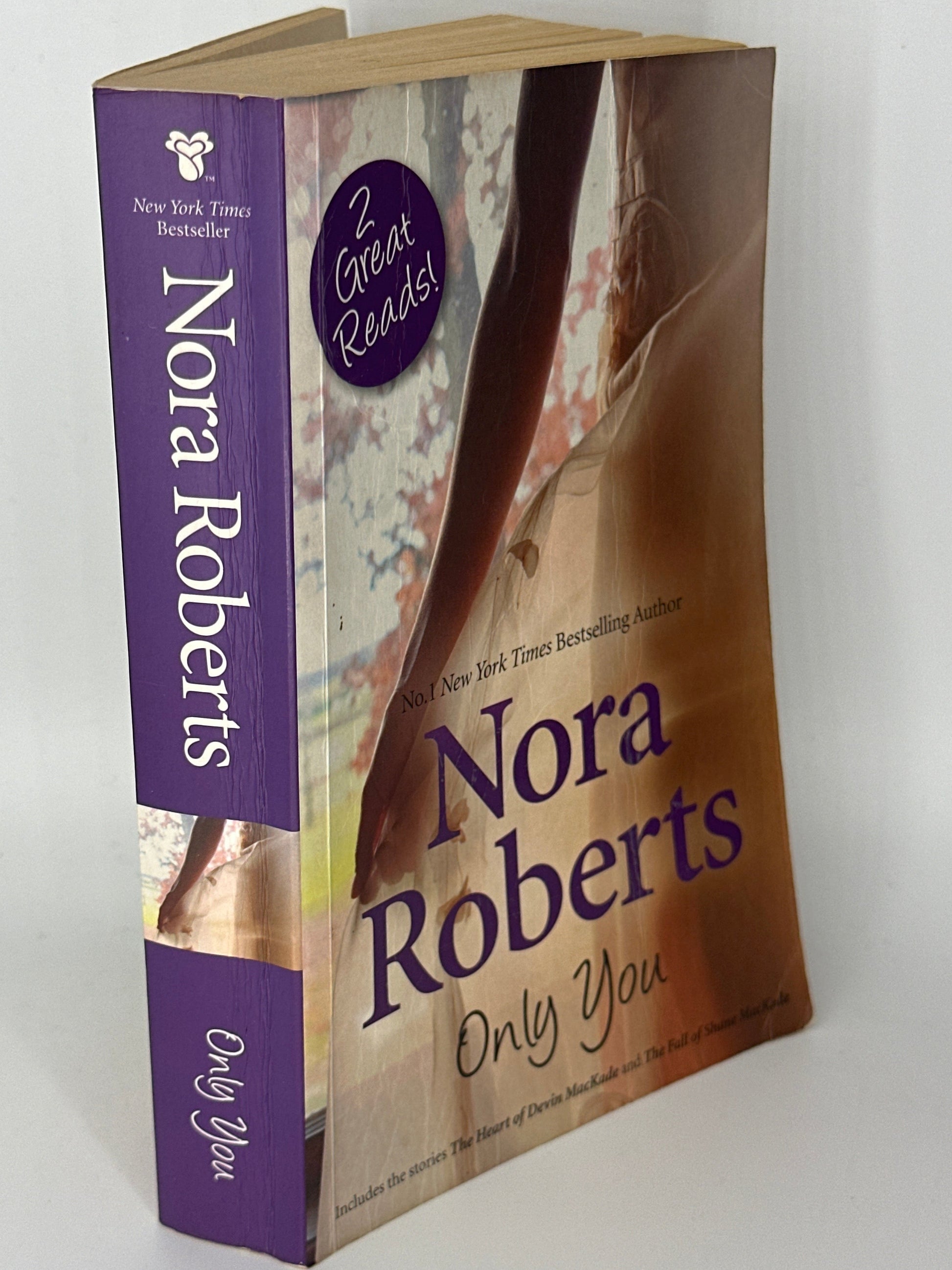 Nora Roberts Only You spine used books