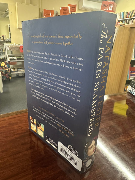 Natasha Lester Paris Seamstress Back Cover image