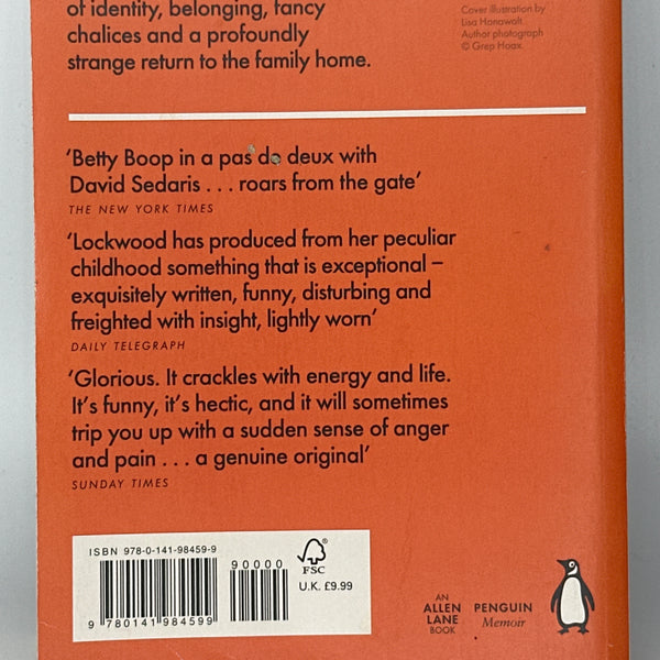 Patricia Lockwood Priestdaddy actual back cover used books