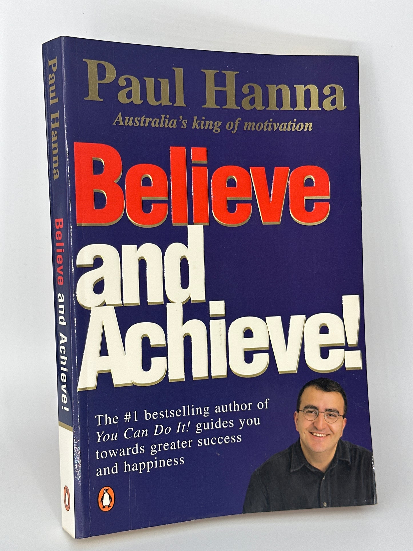 Paul Hanna Believe And Achieve actual front cover used books