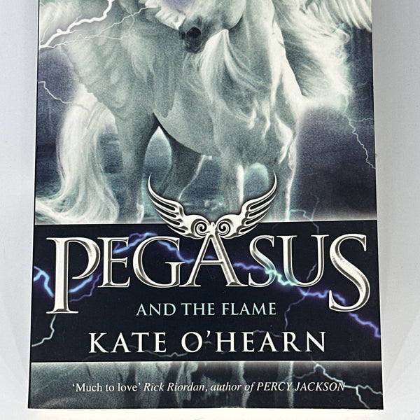 Kate O'Hearn Pegasus and the Flame: Book 1 front cover image