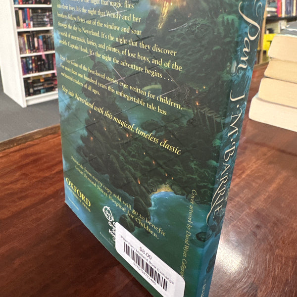 JM Barrie Peter Pan back cover