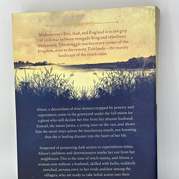 Phillippa Gregory Tidelands actual back cover used books