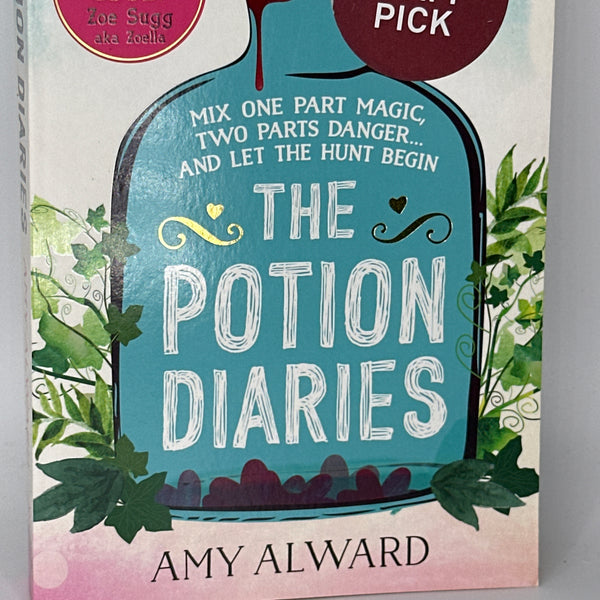 Amy Alward Potion Diaries front cover used books