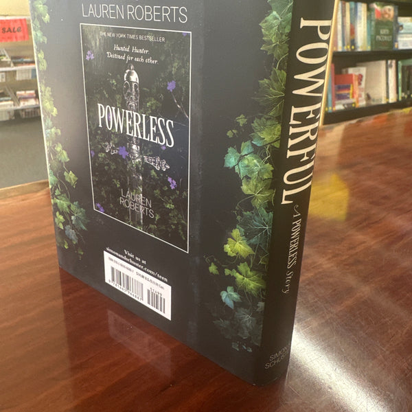 Lauren Roberts Powerful (The Powerless Trilogy Book3) back cover image