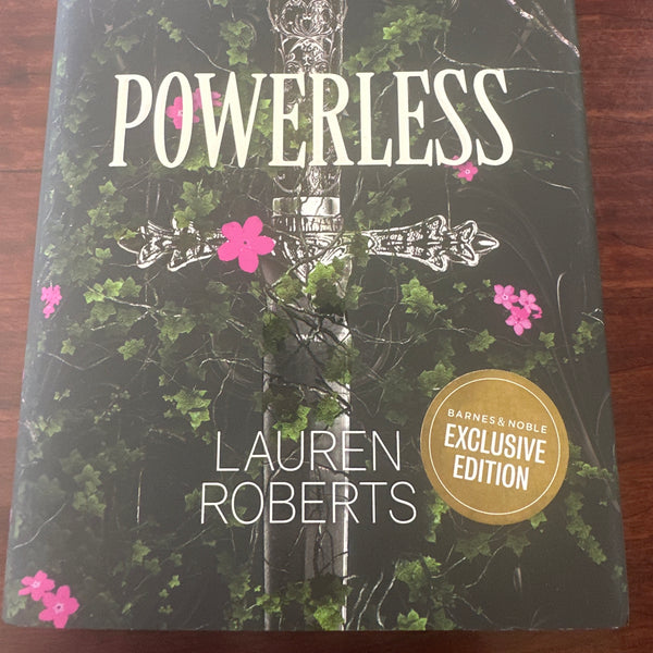 Lauren Roberts Powerless (The Powerless Trilogy Book1) (Barnes & Noble Exclusive Hardcover) front cover image