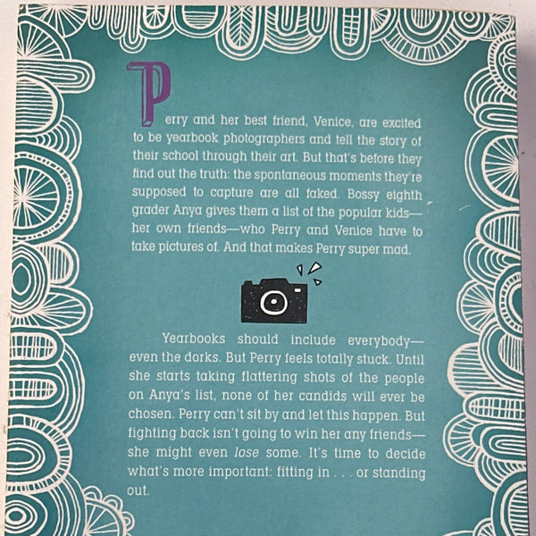 Project Unpopular by Kristen Tracey back cover used books