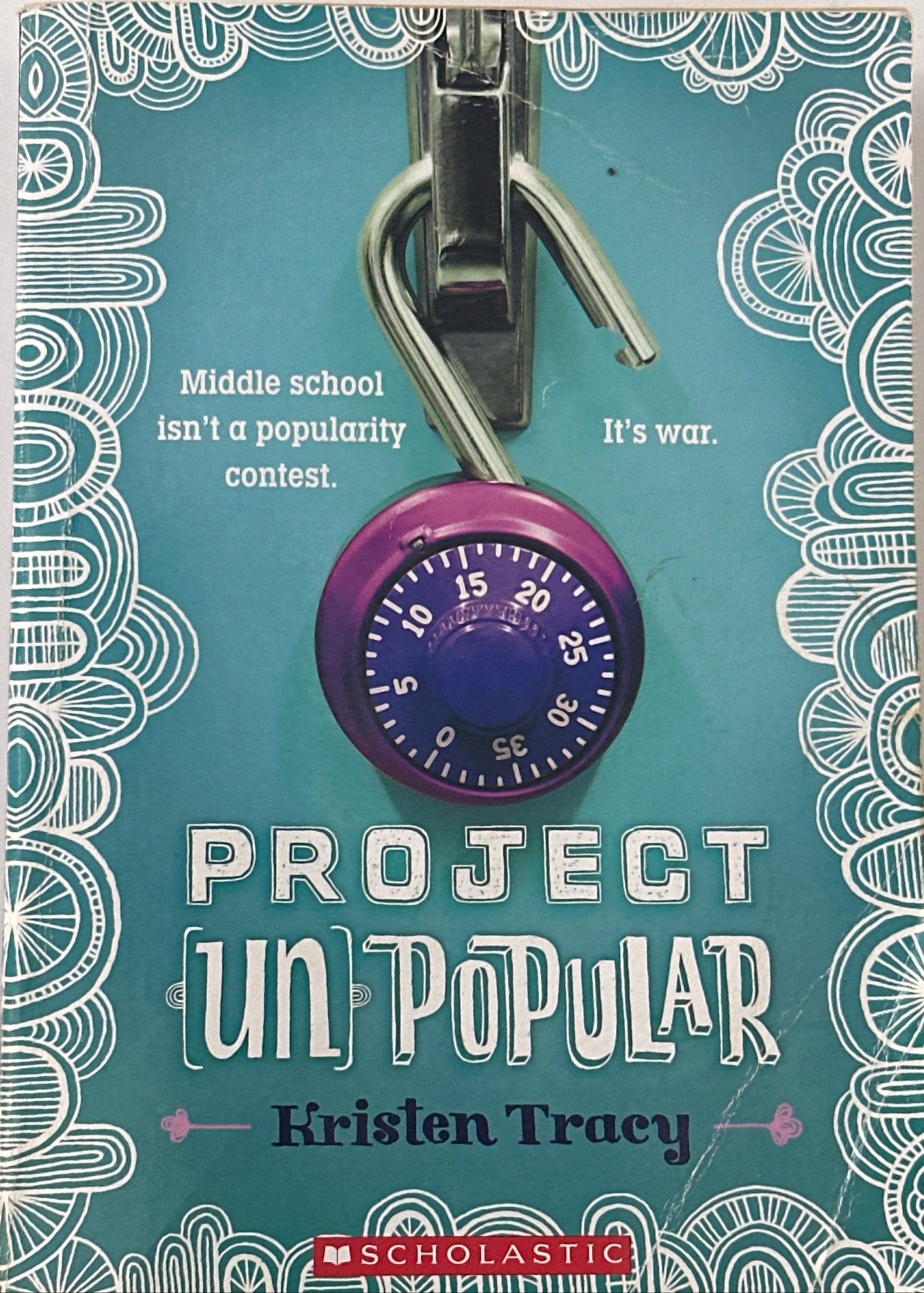 Project Unpopular by Kristen Tracey front cover used books